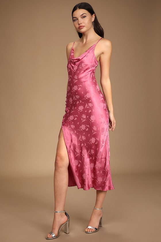 All About You Pink Floral Jacquard ...